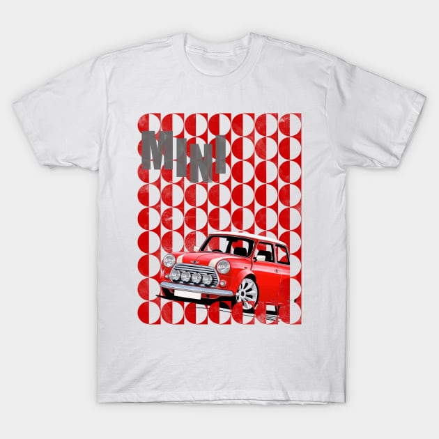 Geometric Mini Cooper T-Shirt by y30man5